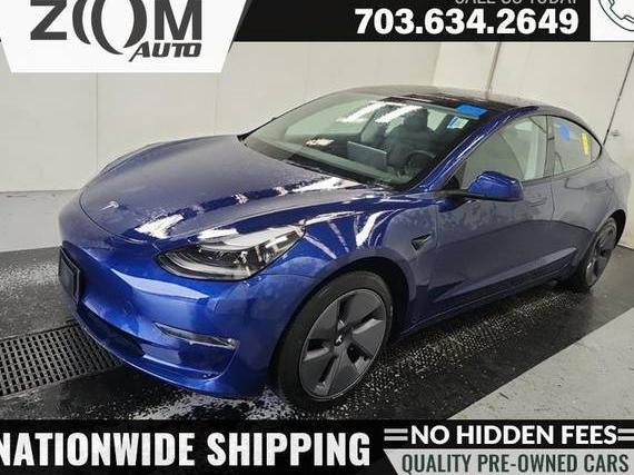 TESLA MODEL 3 2022 5YJ3E1EB5NF163668 image